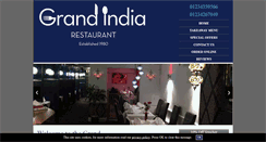 Desktop Screenshot of grandrestaurant.co.uk